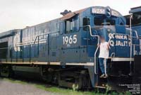 CR 1965 - B23-7 (To CSXT 3166, then RMPX 3166) - My first rail picture